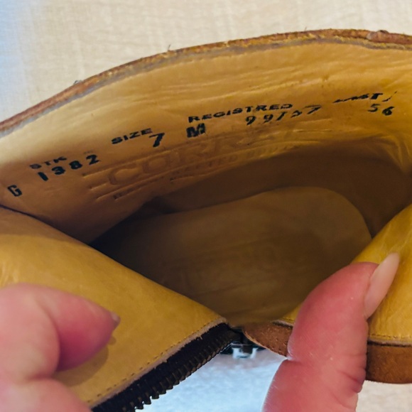 Corral Distressed Brown Leather Cowboy Boots Women’s Size 7 M Stk G1382 - Picture 10 of 12